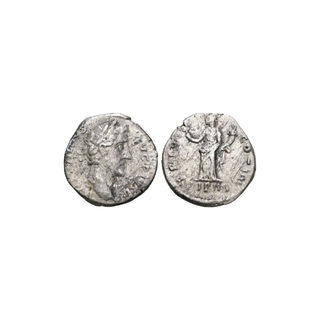 2 denarios romanos de plata auténticos raros