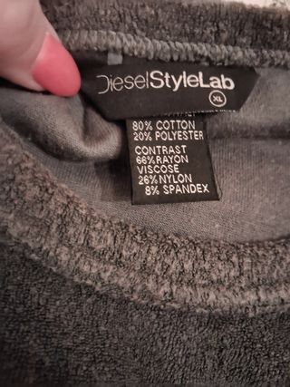 Maglia uomo DieselStyleLab XL Grigia