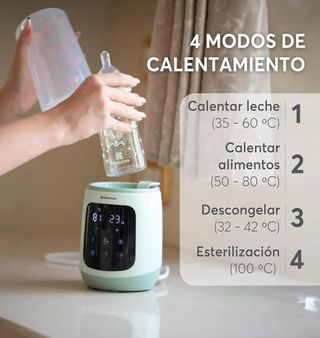 Calienta biberones KikkaBoo 4 en 1