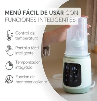 Calienta biberones KikkaBoo 4 en 1