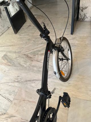 Bicicleta plegable ligera