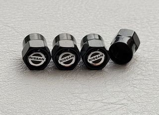Nissan Tapones de Neumaticos Llantas Ruedas Coche 