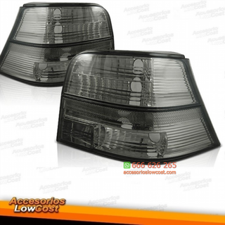 PILOTOS TRASEROS AHUMADOS PARA VW GOLF 4, 97-03,