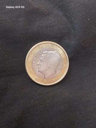 1 Euro España 2024 - Error acuñación