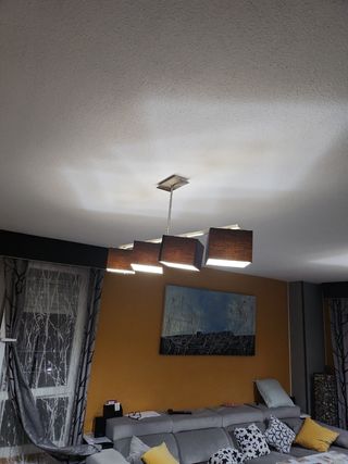 2 Lamparas techo 4 luces
JUEGO de 2 las lámparas 