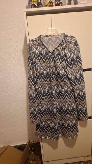 Vestido boho chic multicolor