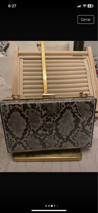 Bolso clutch animal print