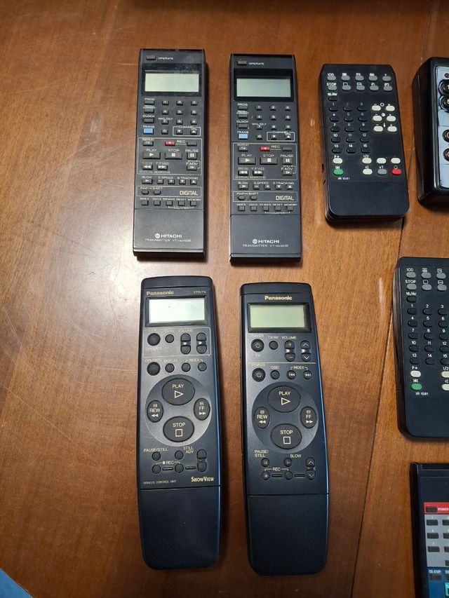 Telecomandi Vintage TV VCR