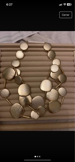 Collar dorado | Gargantilla