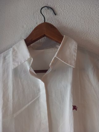 Camisa Burberry blanca, manga corta
