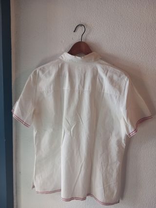 Camisa Burberry blanca, manga corta