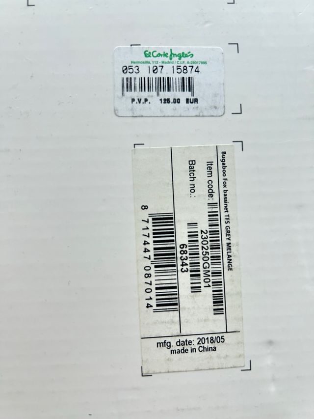 Cubierta para cesta lateral Bugaboo Donkey 2