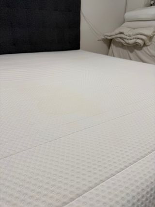 Cama doble 160x200
canapé tapizado 
con colchón 