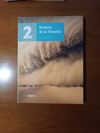 Història de la filosofia 2n Batxillerat