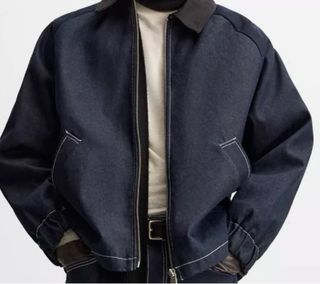 Chaqueta vaquera Zara azul