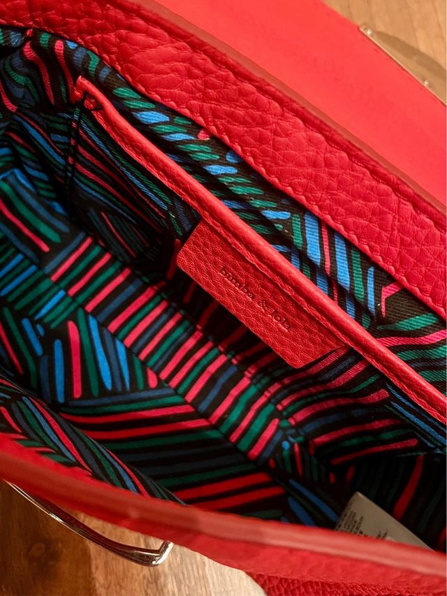 Bolso bimba y lola rojo bandolera