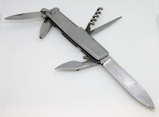 Navaja multiusos acero inoxidable
