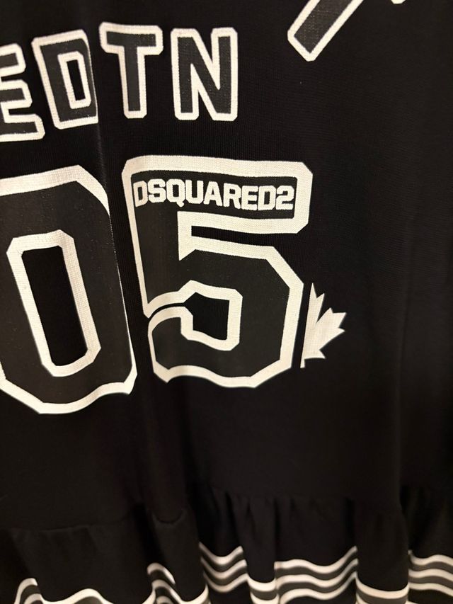 Vestito DSQUARED2 nero - tg. unica