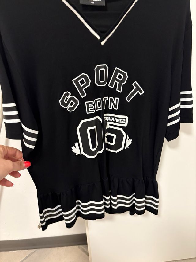 Vestito DSQUARED2 nero - tg. unica