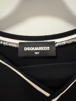 Vestito DSQUARED2 nero - tg. unica