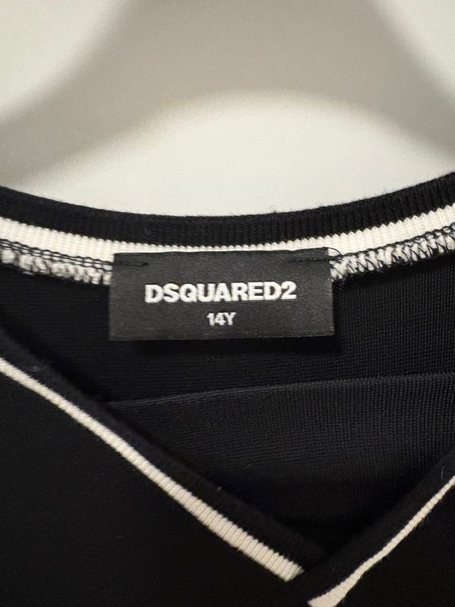 Vestito DSQUARED2 nero - tg. unica