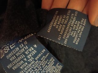 Abrigo Polo Ralph Lauren negro - Talla L