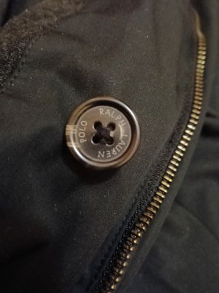 Abrigo Polo Ralph Lauren negro - Talla L