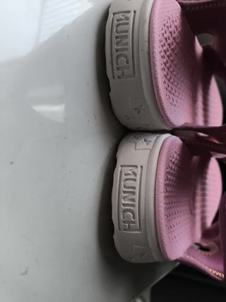 Sandalias Munich niña rosa