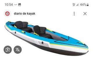 Kayak inflable 2 personas crivit