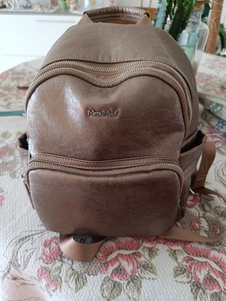 Zaino MimiMua' marrone-oro
