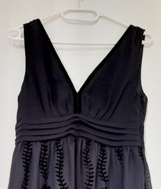 Vestido negro fiesta talla S