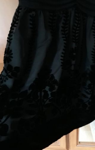 Vestido negro fiesta talla S