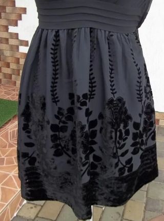 Vestido negro fiesta talla S