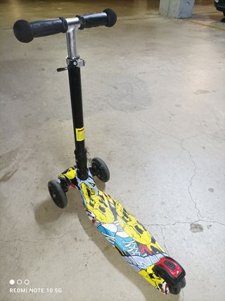 Patinete infantil SC-OOTER ruedas con luces 
