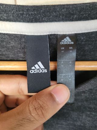 Sudadera Adidas gris M