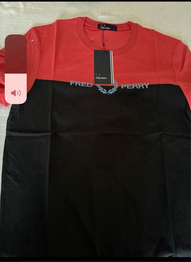 Camiseta Fred Perry bicolor