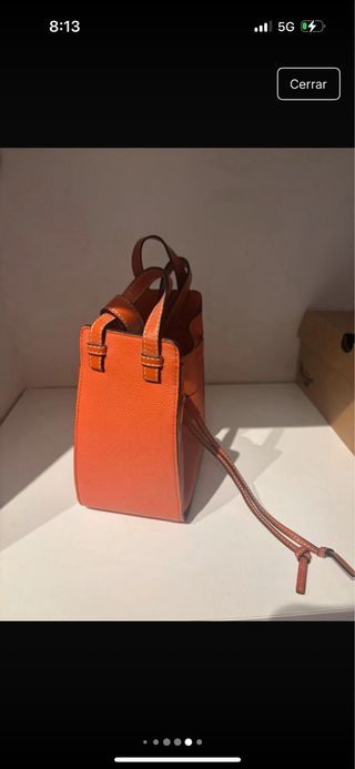 Bolso Loewe Hammock mini naranja