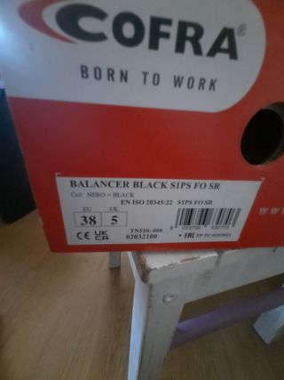 Botas de seguridad COFRA - Negras