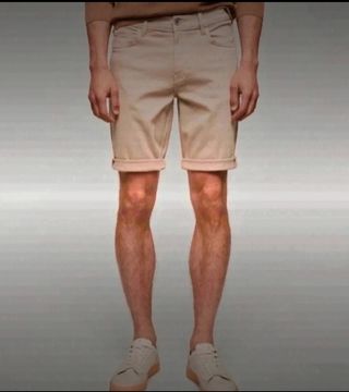 Bermuda Mango beige Slim fit