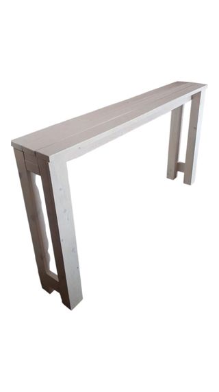 Consola recibidor blanca 