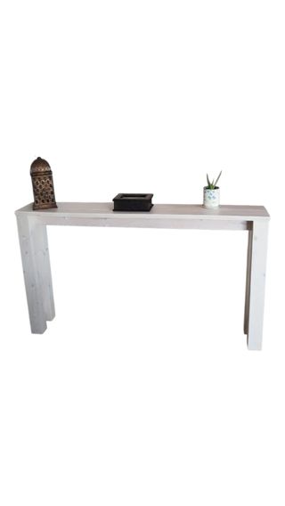 Consola recibidor blanca 