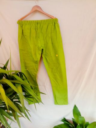 Pantalones mujer verdes