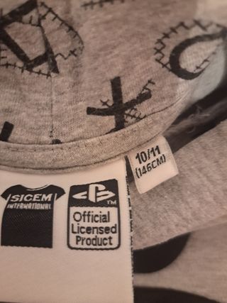 Felpa PlayStation Bambino