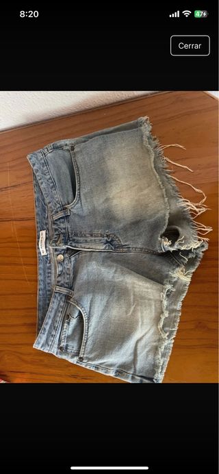 Shorts vaqueros rotos