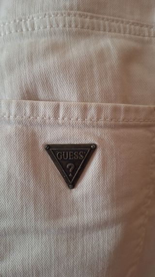 Pantalón Guess blanco talla M