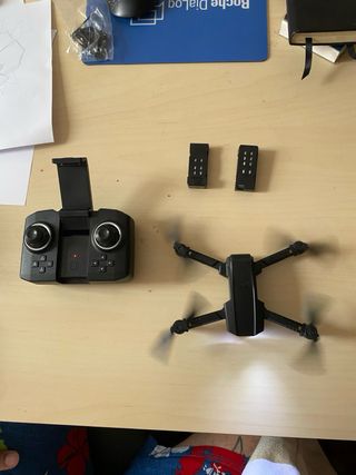Minidron Plegable Negro con estuche 