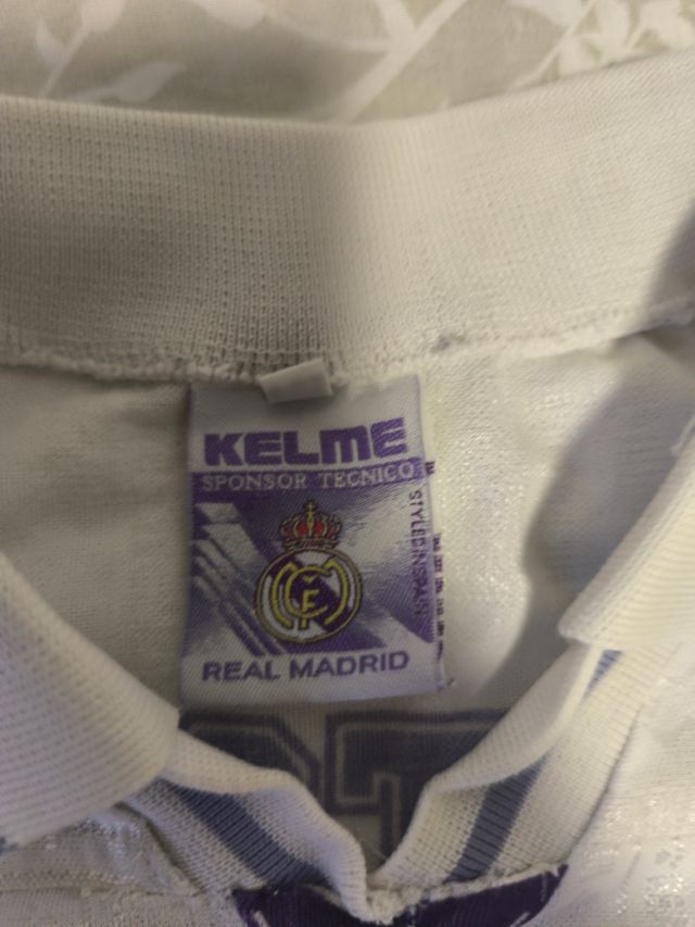 Camiseta Real Madrid Kelme 90s