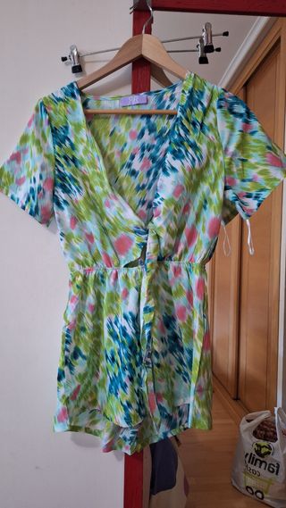 Peto corto estampado talla M