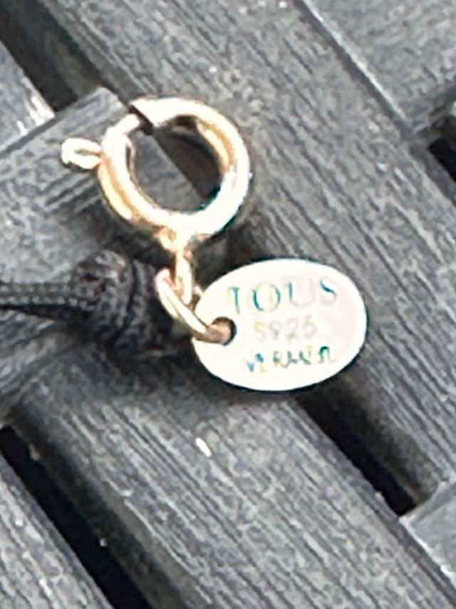 Gargantilla Tous  plata perlas cultivadas y rubi