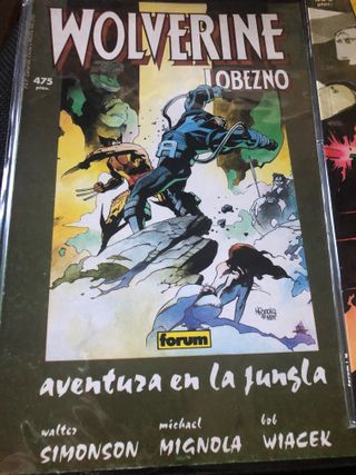 Lote comic Lobezno Wolverine